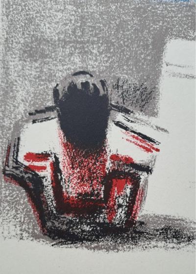 Alexandre Garbell - La cellule - Lithographie originale 2