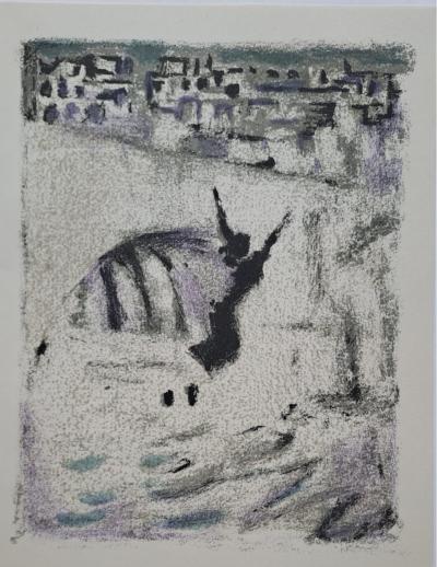 Alexandre Garbell - La mort - Lithographie originale 2