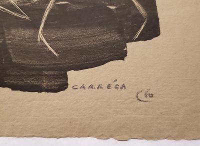 Nicolas Carréga, lithographie signée, 1960 2