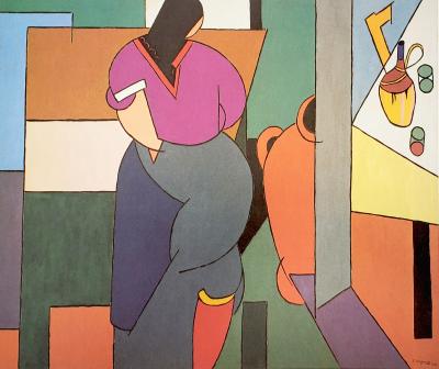 Alberto Magnelli (d’après), Virginia, lithographie sur Arches, 1989 2