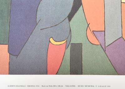 Alberto Magnelli (d’après), Virginia, lithographie sur Arches, 1989 2