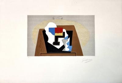 Gino Severini, Senza titolo, lithographie signée, 1960 2