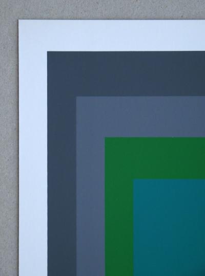 Josef ALBERS - Hommage au Carré - Espoir Renouvelé, 1971 - Sérigraphie originale 2