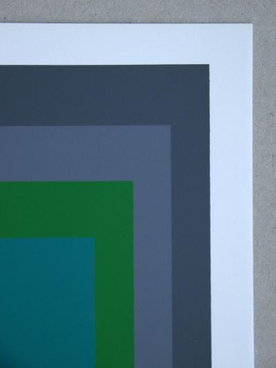 Josef ALBERS - Hommage au Carré - Espoir Renouvelé, 1971 - Sérigraphie originale 2