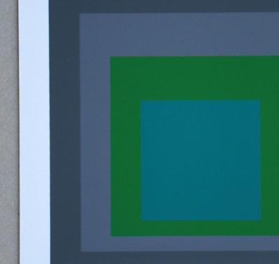 Josef ALBERS - Hommage au Carré - Espoir Renouvelé, 1971 - Sérigraphie originale 2
