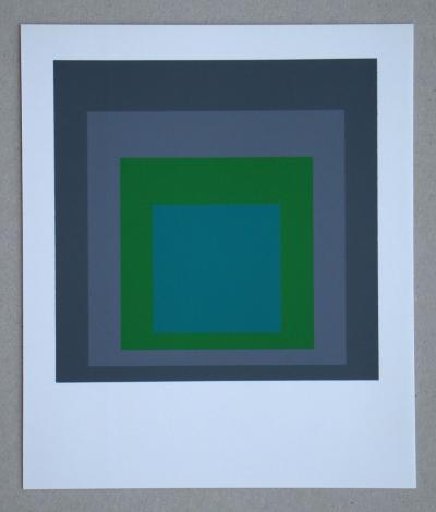 Josef ALBERS - Homage to the Square - Renewed Hope, 1971 - Original silkscreen print 2