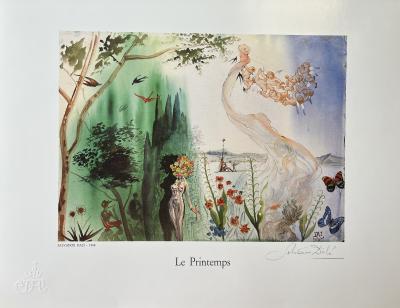 Salvador DALI - Portfolio - Les Quatre Saisons 2