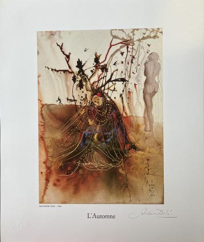 Salvador Dalí - Portafolio "Las Cuatro Estaciones" 2
