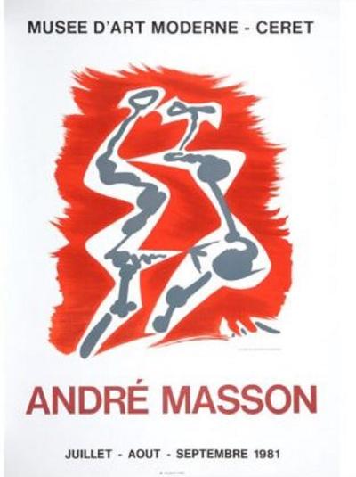 André Masson (d’après) - Sans titre - Affiche lithographique 2