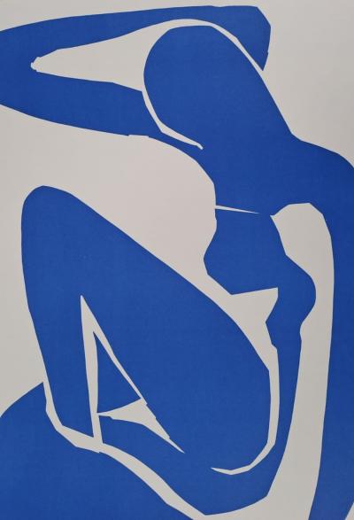 Henri MATISSE (d’après) - Nu bleu - Affiche lithographique 2