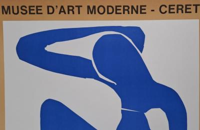 Henri MATISSE (d’après) - Nu bleu - Affiche lithographique 2