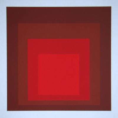 Josef ALBERS - Homage to the Square - R-I d-5, 1971 - Original silkscreen print 2