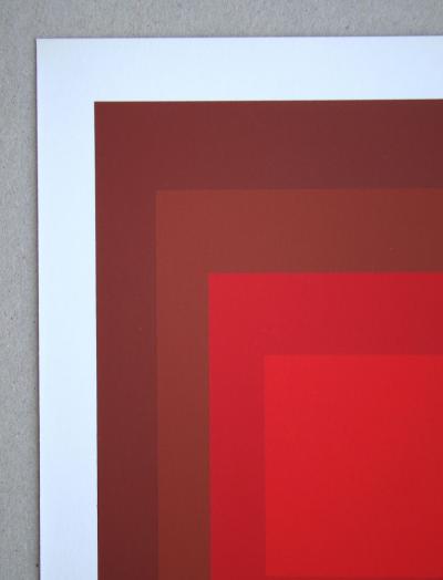 Josef ALBERS - Homage to the Square - R-I d-5, 1971 - Original silkscreen print 2