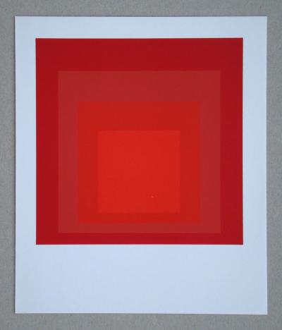 Josef ALBERS - Hommage au Carré - R-III a-4, 1971 - Sérigraphie originale 2