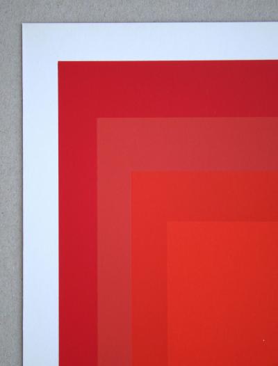 Josef ALBERS - Hommage au Carré - R-III a-4, 1971 - Sérigraphie originale 2