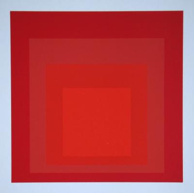 Josef ALBERS - Hommage au Carré - R-III a-4, 1971 - Sérigraphie originale 2