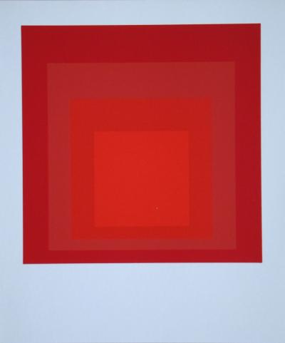 Josef ALBERS - Hommage au Carré - R-III a-4, 1971 - Sérigraphie originale 2