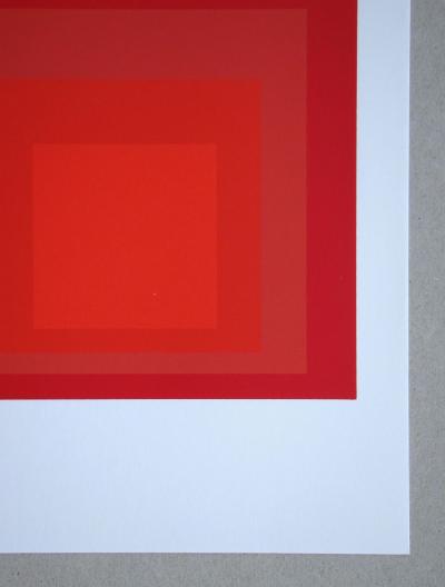 Josef ALBERS - Hommage au Carré - R-III a-4, 1971 - Sérigraphie originale 2