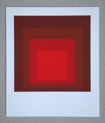 Josef ALBERS - Hommage au Carré - RI d-5, 1971 - Sérigraphie originale 2