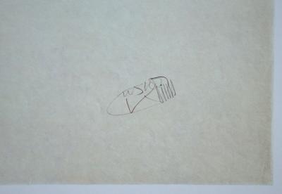 Gustav KLIMT (after) - Erotic drawing, 1979 - Offset lithography signed 2