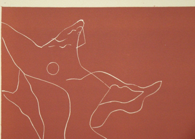 Henri Laurens - Deux sirènes, 1959 - Gravure originale 2