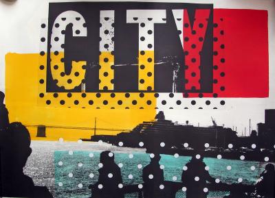 Tony SOULIE - CITY 2012 - Lithographie originale signée et numérotée 2