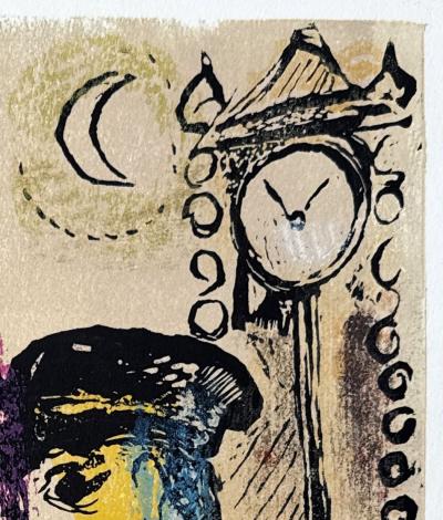 Marc Chagall - Poèmes - Gravure sur bois originale - épreuve d’essai 2