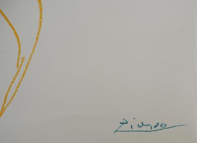Pablo PICASSO : Le ballet, danseuse, Lithographie signée 2