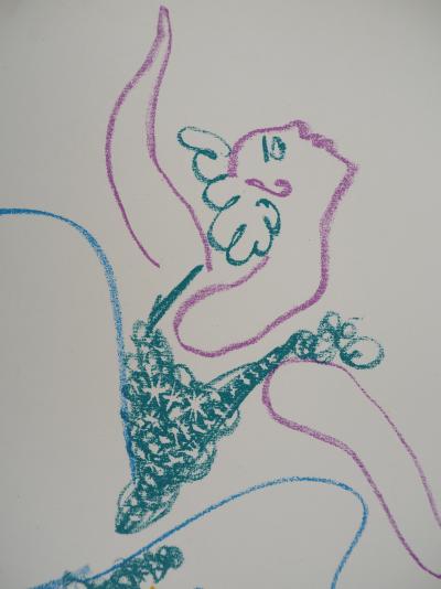 Pablo PICASSO : Le ballet, danseuse, Lithographie signée 2
