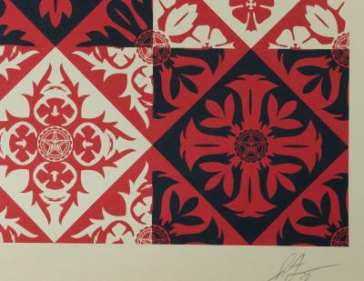 Shepard FAIREY (OBEY) : Wave Distress - Sérigraphie originale signée 2