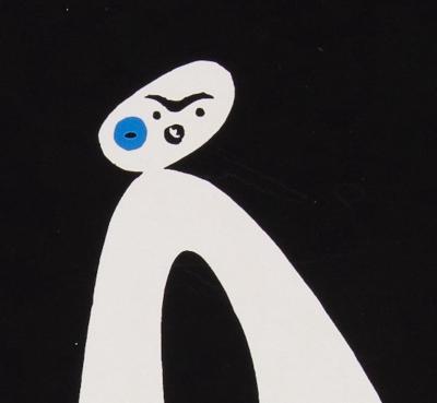 Joan MIRO : Personnage au clair de lune - Sérigraphie 2