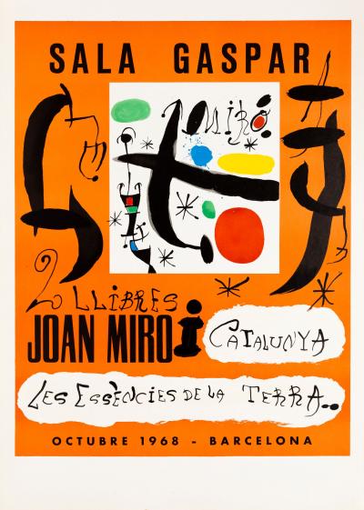 Joan MIRO : Les essències de la Terra - Lithographie originale signée 2
