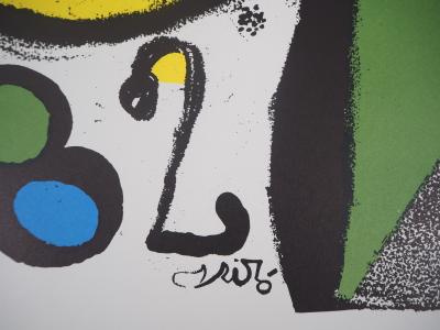 Joan MIRO : España : Copa del mundo 1982 - Lithographie originale signée 2