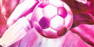 Jacques MONORY: 1982 World Cup - Original signed lithograph 2