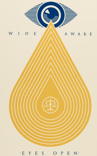 Shepard FAIREY (OBEY) : Earth Crisis, Eyes open - Sérigraphie originale signée 2