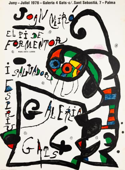 Joan MIRO : L'envol de la danseuse - Lithographie originale signée 2