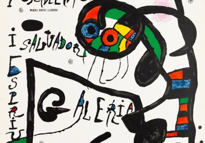Joan MIRO : L'envol de la danseuse - Lithographie originale signée 2