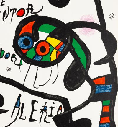 Joan MIRO : L'envol de la danseuse - Lithographie originale signée 2