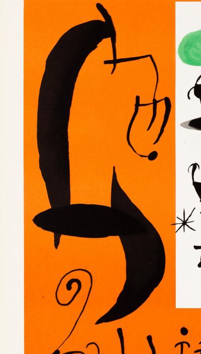 Joan MIRO : Les essències de la Terra - Lithographie originale signée 2
