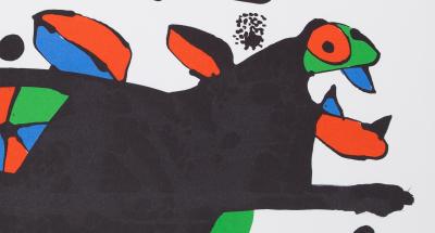 Joan MIRO : Animal Surréaliste - Affiche originale Musée Céret 2