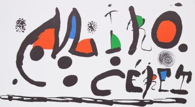 Joan MIRO : Animal Surréaliste - Affiche originale Musée Céret 2
