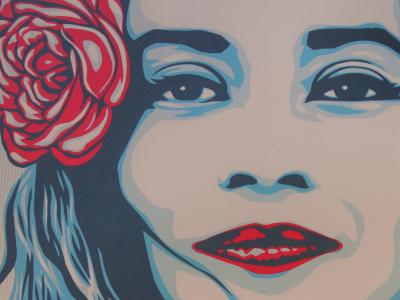 Shepard FAIREY (OBEY) : We the people (defend dignity) - Lithographie 2