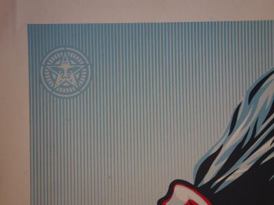 Shepard FAIREY (OBEY) : We the people (defend dignity) - Lithographie 2