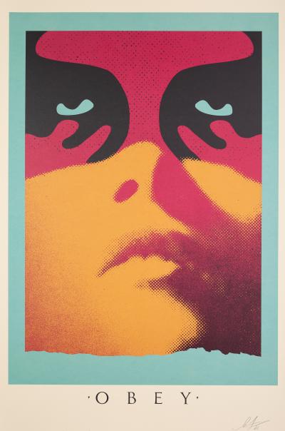 Shepard FAIREY (OBEY) : Shadowplay - Sérigraphie originale signée 2