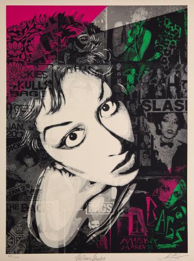 Shepard FAIREY (OBEY) : Alice Bag - Sérigraphie originale signée 2