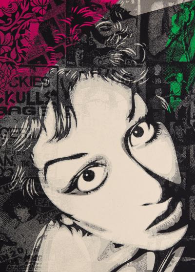 Shepard FAIREY (OBEY) : Alice Bag - Sérigraphie originale signée 2
