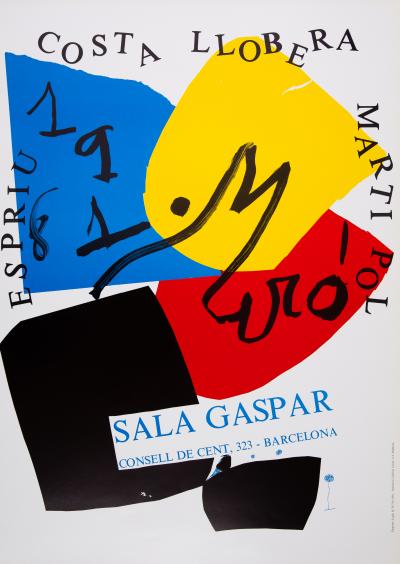 Joan MIRO : Costa Llobera - Affiche originale signée 2