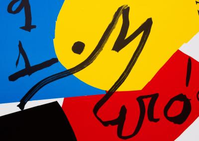 Joan MIRO : Costa Llobera - Affiche originale signée 2