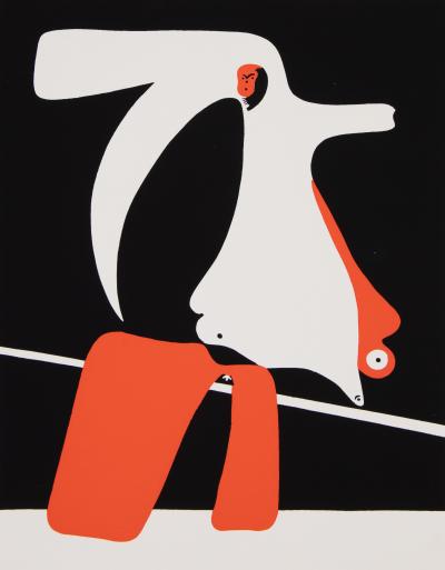 Joan MIRO : L'équilibriste surréaliste - Sérigraphie 2