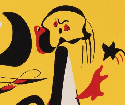 Joan MIRO : Jour et nuit à la plage - Sérigraphie 2
